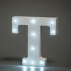 מנורת לילה עם תאורת לד LED מעוצבת בצורת האות T