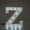 מנורת לילה עם תאורת לד LED מעוצבת בצורת האות Z