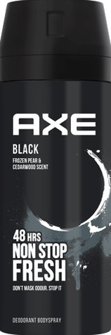 AXE דאודורנט ספריי גוף לגבר בלאק