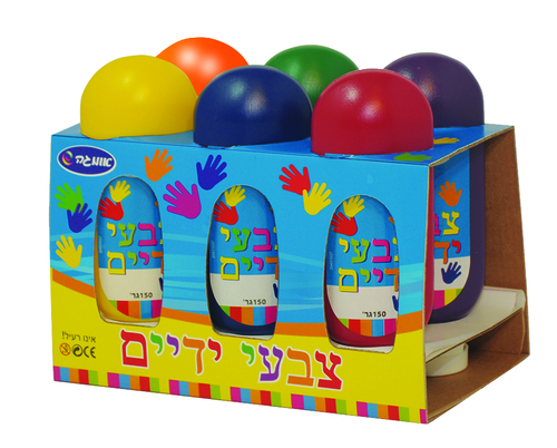 צבעי ידיים 6 יח'