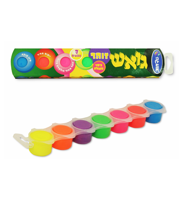 שרשרת גואש צבעי נאון