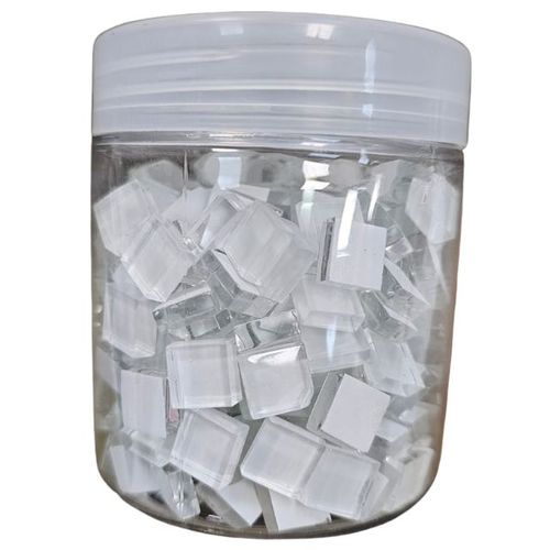 פסיפס זכוכית 10ממ 250 גרם White 25001