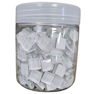 פסיפס זכוכית 10ממ 250 גרם White 25001