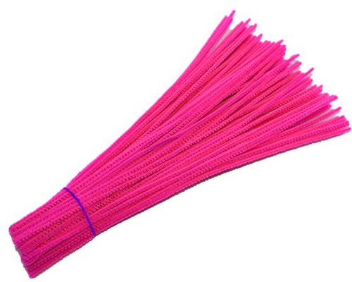100 מנקה מקטרות ורוד פוקסיה