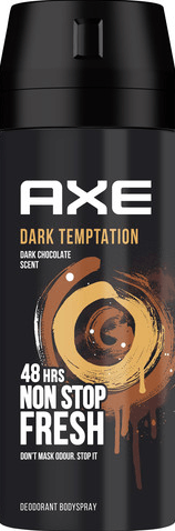 AXE דאודורנט ספריי גוף לגבר שוקולד