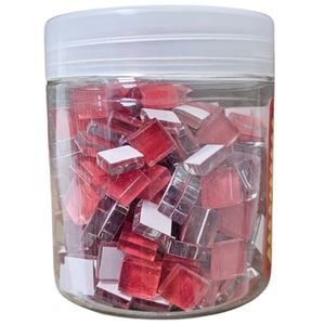 פסיפס זכוכית 10ממ 250 גרם 25005 Warm Red