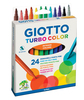 GIOTTO טושים טורבו קולור 24 יח'