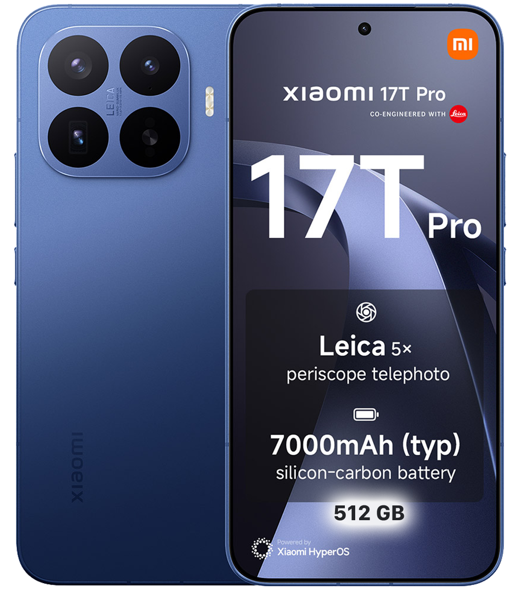 טלפון סלולרי Xiaomi 17T Pro 512GB 12GB RAM 