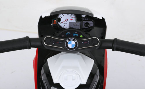 אופנוע מיני 6V לילדים בדמות BMW RR1000 - אדום