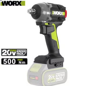 מברגת מפתח בוקסה 1/2 20V (N/M) 500 מקצועית WU289 [ גוף בלבד ]  WORX 