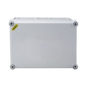 ארגז בנוני CI4 נמוכה עם בסיס אפור, מכסה אפור 350X250X130 Nisko