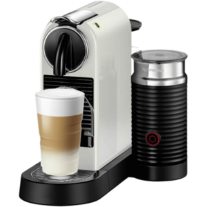 מכונת קפה עם מקציף חלב צבע לבן Nespresso Citiz&Milk EN267