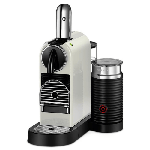 מכונת קפה עם מקציף חלב צבע לבן Nespresso Citiz&Milk EN267