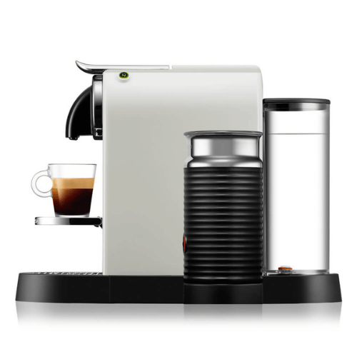 מכונת קפה עם מקציף חלב צבע לבן Nespresso Citiz&Milk EN267
