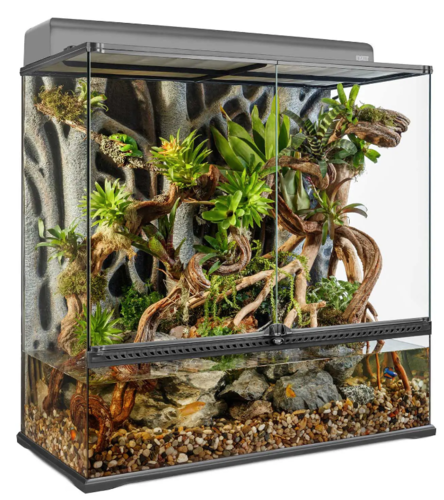 טרריום טבעי קטן רחב לזוחלים  90X45X90   PT2609 Natural Terrarium Small/Wide