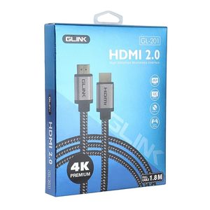 כבל 19P 2.0V 4K 1.8M HDMI סמיקום - Semicom