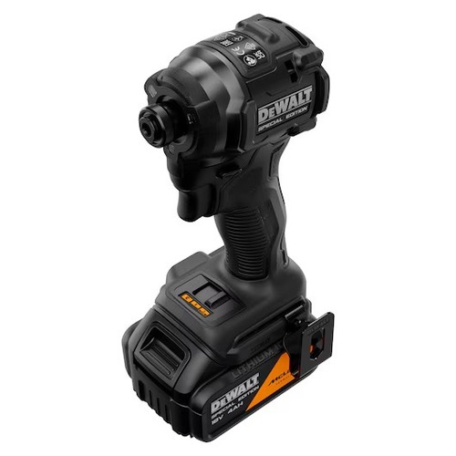 סט מברגת אימפקט 18V דיוולט DEWALT DCF86MM2T -- מהדורה מיוחדת מסדרת McLAREN F1 Team (כולל 2 סוללות 4.0Ah ומזוודה)