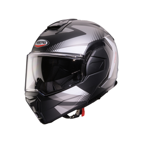 קסדה נפתחת קאברג CABERG TRIP צבע אפור\שחור