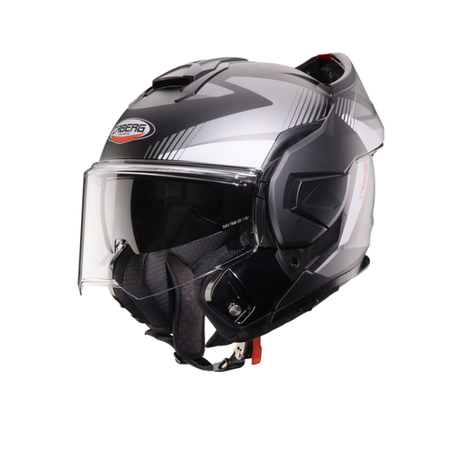 קסדה נפתחת קאברג CABERG TRIP צבע אפור\שחור