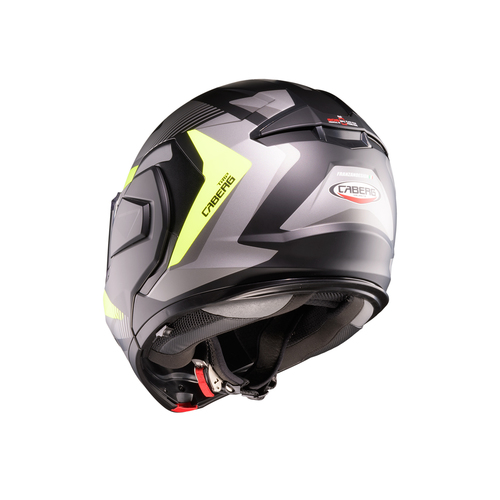 קסדה נפתחת קאברג CABERG TRIP צבע אפור\צהוב