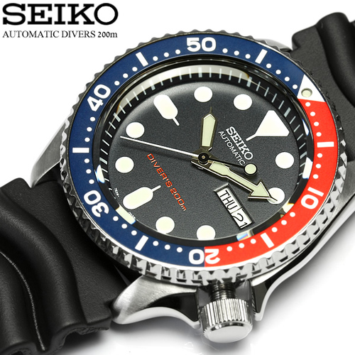 SEIKO SKX009K אוטומטי צלילה 200M אחרון במלאי