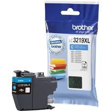 ראש דיו ציאן / כחול מקורי Brother LC3219XLC