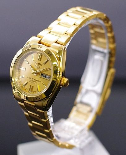 SEIKO SYMG44K1 נשים סייקו 5 אוטומטי עיצוב וינט'ג יפייפה