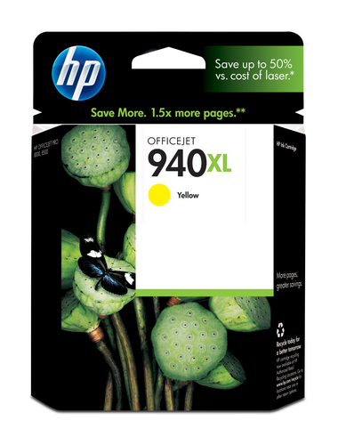 ראש דיו C4909AN HP צהוב מקורי 940XL