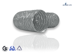צינור שרשורי פי.וי.סי  14" PVC ( מטר 10) HEAVY DUTY