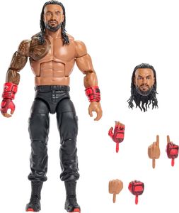 בובת אקשן פיגר קולקטיב 15 ס"מ רומן ריינס Roman Reigns עם אביזרים נלווים Elite Collection