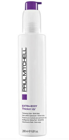 נוזל לעיצוב ועיבוי נפח לשיער דק Thicken Up פול מיטשל 200ML