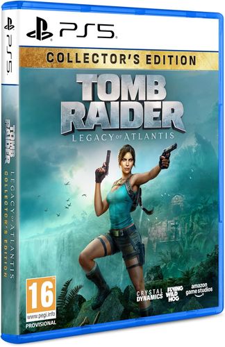 Tomb Raider Legacy of Atlantis Collectors Edition PS5 הזמנה מוקדמת מהדורת אספנים 