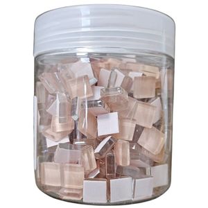 פסיפס זכוכית 10ממ 250 גרם Light Pink 25022