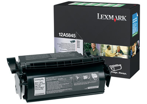 טונר שחור Lexmark 12A5845 מקורי לקסמרק
