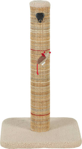 זולוקס עמוד גירוד איכותי לחתולים בז'/ירוק  BOREAL SCRATCH POST 