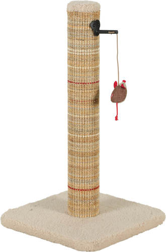 זולוקס עמוד גירוד איכותי לחתולים בז'/ירוק  BOREAL SCRATCH POST 