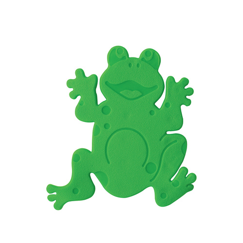 מונע החלקה לאמבטיה FROGTIME צפרדע ירוק - 6 יח'