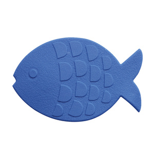 מונע החלקה לאמבטיה GLOBEFISH דג כחול - 5 יח