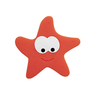 מונע החלקה לאמבטיה STARFY כוכב אדום - 5 יח