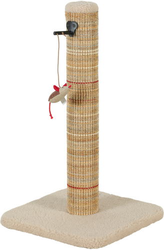 זולוקס עמוד גירוד איכותי לחתולים בז'/ירוק  BOREAL SCRATCH POST 