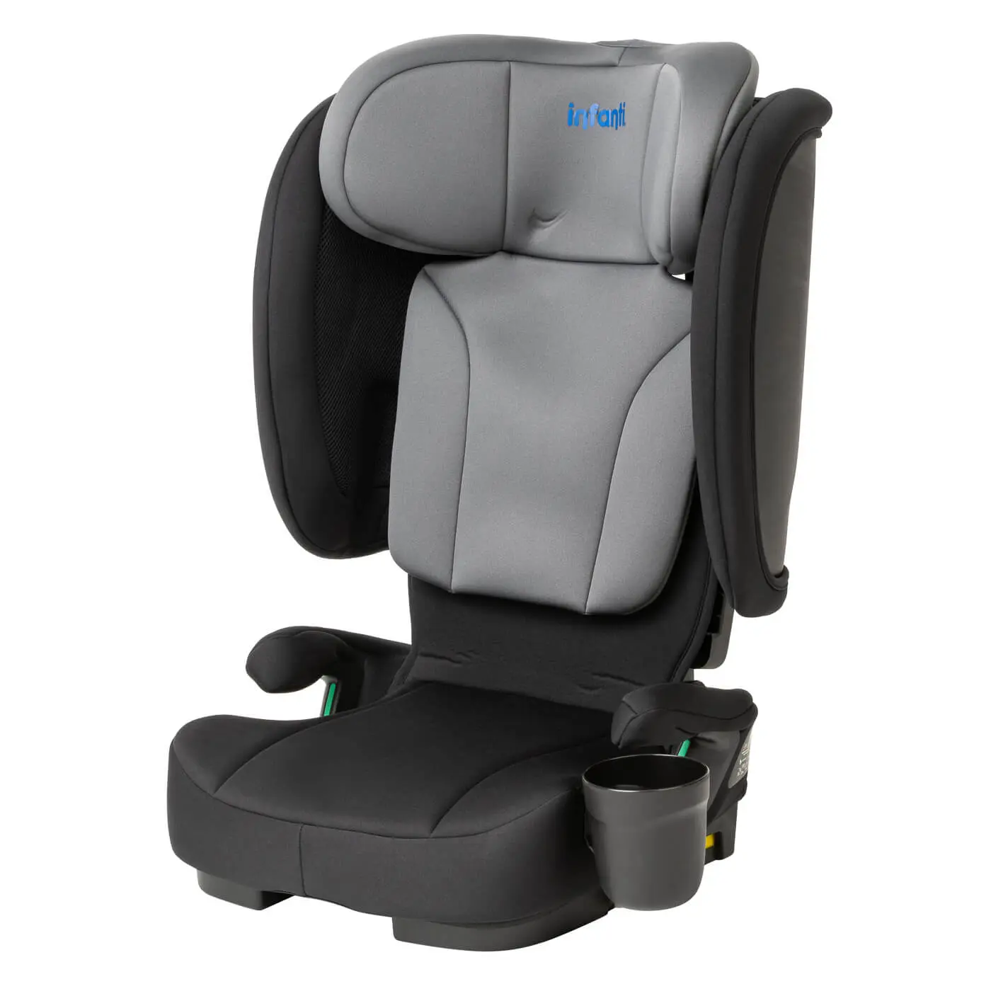 בוסטר גב איזופיקס מתקפל הופך לבוסטר ללא גב i-Care - אפור