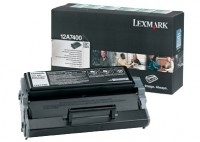 טונר שחור Lexmark 12A7400 מקורי לקסמרק
