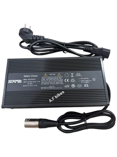 מטען 5A 48V לאופניים ולקורקינט חשמלי מבית SANS