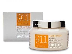 BIOTOP מסכת קינואה לשיער יבש, פגום וחסר ברק