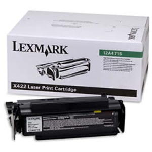טונר שחור Lexmark 12A4715 מקורי לקסמרק