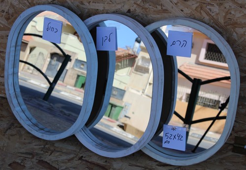 מראה אובלית 42*52ס