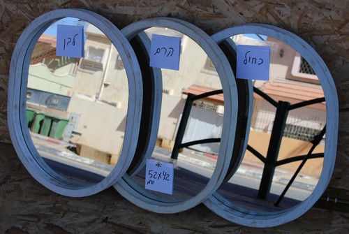 מראה אובלית 42*52ס