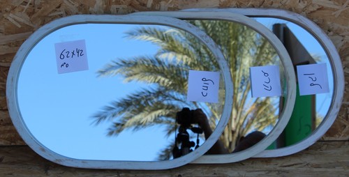 מראה אובלית 42*62 ס