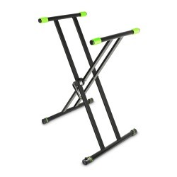 סטנד לקלידים מחוזק (כפול) עם נעילה מהירה Gravity KSX 2