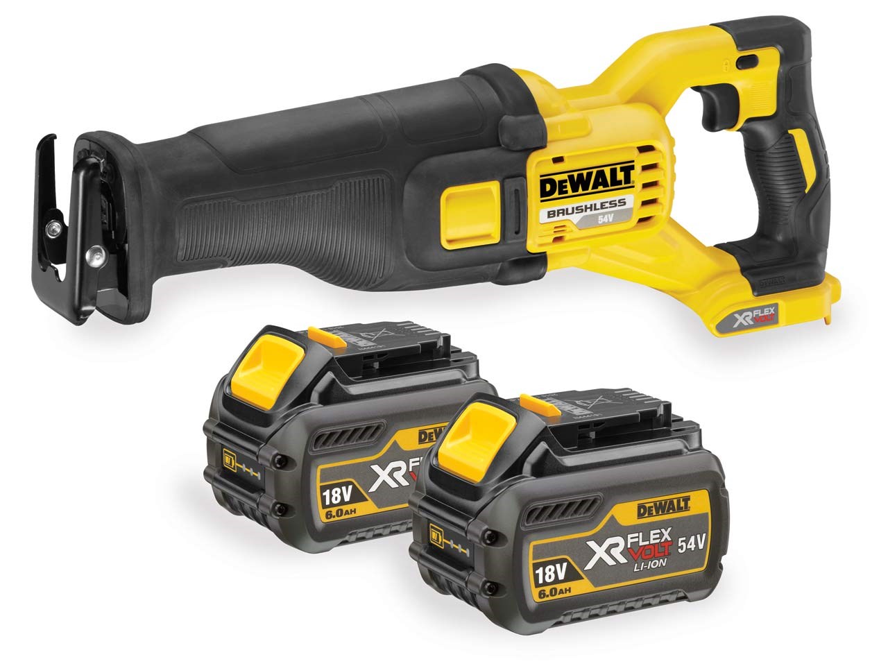 מסור חרב נטען DeWalt DCS388T2 54V